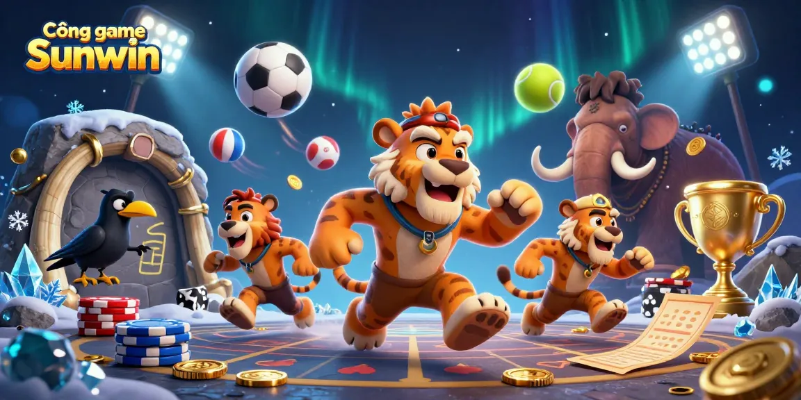 Experience thrilling gameplay at Cổng game Sunwin with captivating casino elements and dynamic sports action.