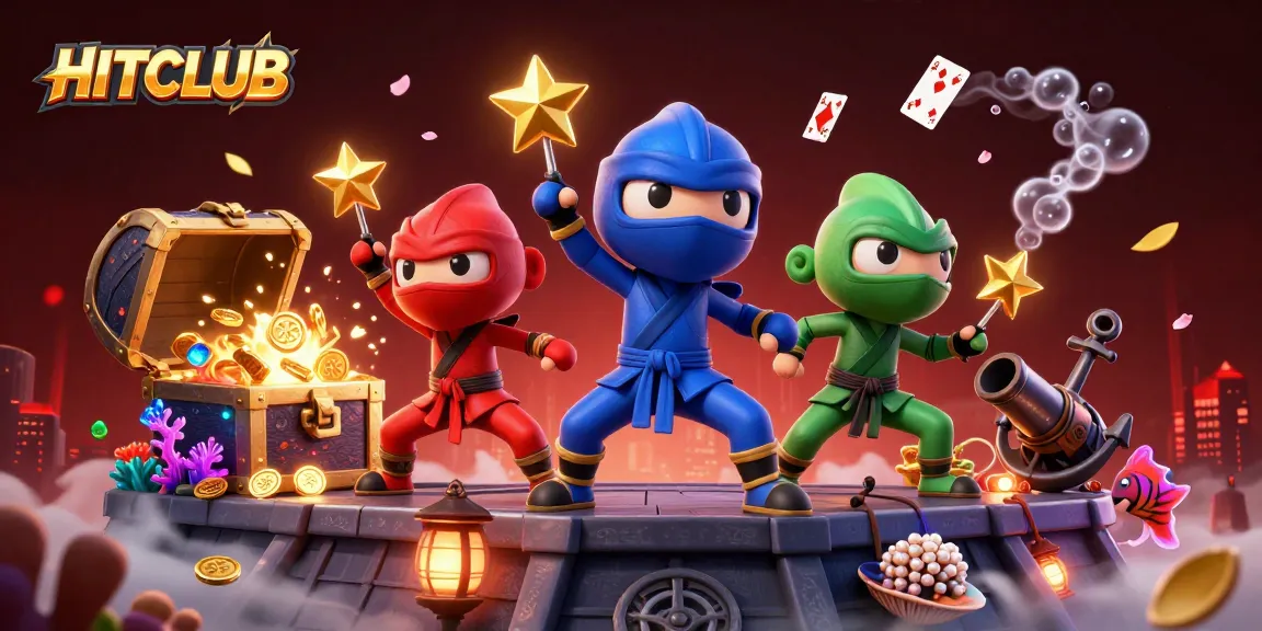 Engage with HITCLUB and discover thrilling underwater treasures amidst vibrant casino action.